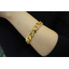 22k Curb Chain Bracelet, Chain-Link Bracelet, 22k Gold, Italian Bracelet, 22k Curb Bracelet,