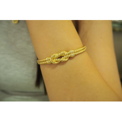 14k Gold Bangle Bracelet, 6 mm Wide Bracelet Gold Jewelry For Her for women