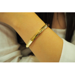 6mm Wide Bracelet, Stacking Bracelet, Cuff Bracelet, 14k Gold Jewelry