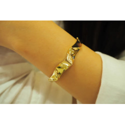 12mm Wide Bracelet, Stacking Bracelet, Cuff Bracelet, 14k Gold Jewelry, 14k Jewelry, 14k Gold Jewelry For Her For Women