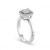 0.28 Carat Diamond Baguette Ring