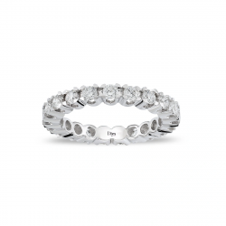 0.30 Carat Diamond Eternity Ring - Full Round Elegant Women's Jewelry