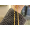 22K Gold Chain Necklace, 3.70mm Real Gold Chain, Jewelry for Men, Pure Gold Chain Gold Necklace, Women Chain