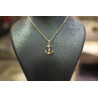 14K Gold Anchor Pendant, Gold Anchor Necklace, 14k Gold Anchor Charm, Gift for Him, Gold Jewelry, Gold Necklace for Women