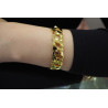 22k Solid Gold Bangle Bracelet, Gold Bangle, 22k Gold Jewelry