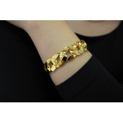 22k Solid Gold Bangle Bracelet, Gold Bangle, 22k Gold Jewelry