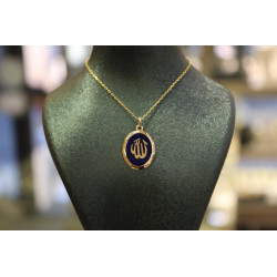 14K Gold Allah Necklace, Islamic Gold, Arabic Necklace, Allah Pendant, Islamic Gift, 14k Gold Pendant Charm, Ayatul Kursi