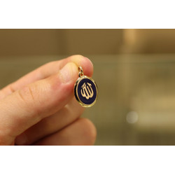 14K Gold Allah Necklace, Islamic Gold, Arabic Necklace, Allah Pendant, Islamic Gift, 14k Gold Pendant Charm, Ayatul Kursi