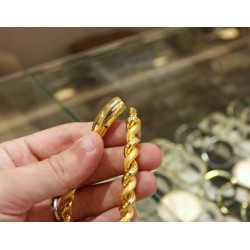 14K Gold Rope Bracelet , Chain Link Bracelets, Jewelry for Men, Rope Chain Gold Bracelet, Women Bracelets